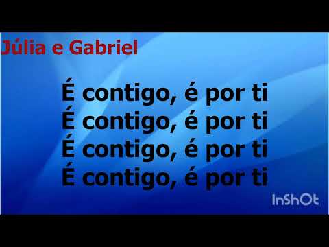 A Benção - Gabriel Guedes (feat. Júlia Vitória) | playback com letras