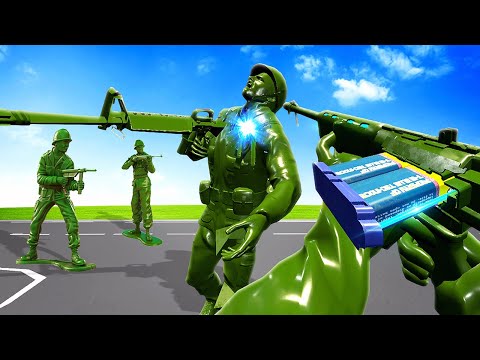 Finding NEW Overpowered Weapons - Plastic Battlegrounds VR (Update)