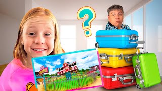 Nastya and Dad Travel to London and Visit an Amusement Park - Video Series for Kids
