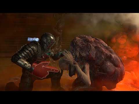 Dead Space Remake | Handcannon VS All Bosses