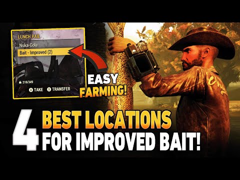 Top 4 Locations for Easy Improved Bait Farming in Fallout 76!