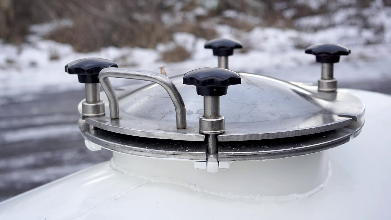 Прицеп-цистерна 450 литров на одноосном шасси