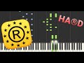 RUSH ® but it's ACTUALLY PLAYABLE - Piano Tutorial