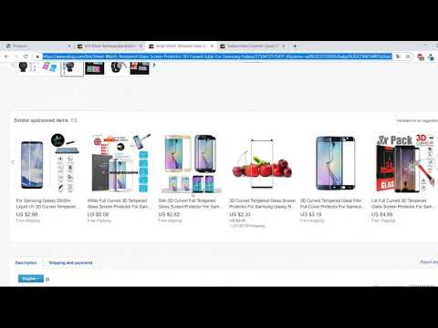 "Import products from eBay" OpenCart extension Usage
