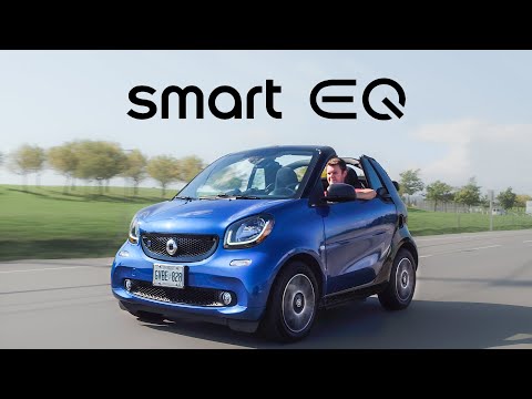 2018 Smart Fortwo EQ Electric Cabriolet Review - The Ideal City Car