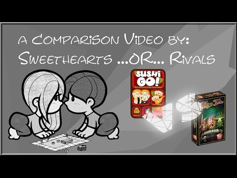 Sweethearts or Rivals Compares Sushi Go and Fairy Tale
