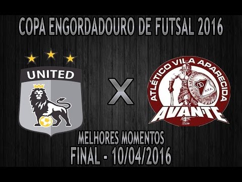 Melhores momentos United/Bianca Jóias 4 x 3 A.V.A. - FINAL Copa Engordadouro de Futsal 2016