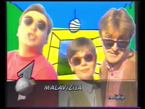 [1080p60] HRT 1, 1994. - najava programa, identi, vijesti