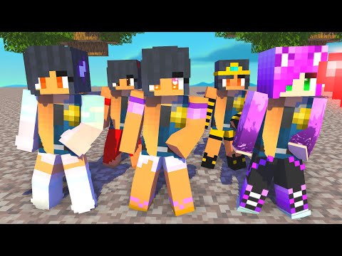 MONSTER SCHOOL:SIMPLE DIMPLE POLICE APHMAU SISTERS - MINECRAFT ANIMATION