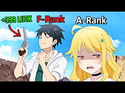Boy is Reincarnated As The Weakest F-Rank Hunter But Discovers Cheat Weapon With +999 Luck