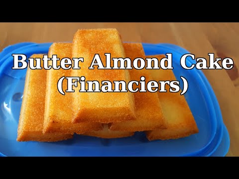 The BEST Egg Whites Recipe when you have a LOT of Extras - Financiers (French Almond Cakes)