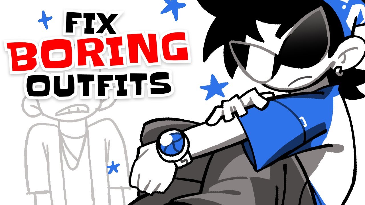 9 TIPS to Draw STYLISH Clothes for OCs