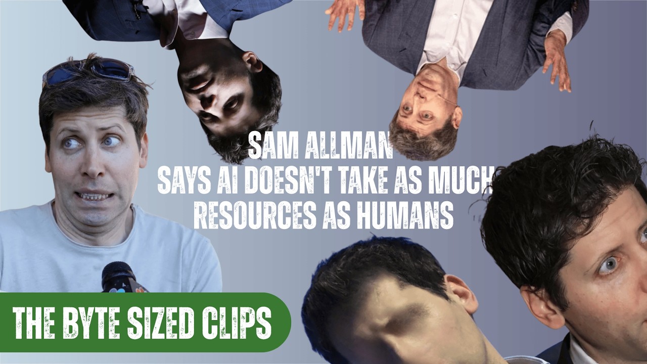 Sam Altman's CRAZY Statement! | Byte-Sized Clips