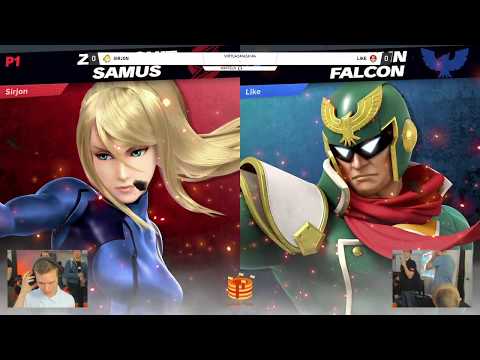 Sirjon (Zero Suit Samus) vs. Like (Captain Falcon) - WR3 | VirtuaSmash #4