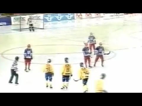 1997г.ФИНАЛ:РОССИЯ-ШВЕЦИЯ 5-10/ЧЕМПИОНАТ МИРА ПО ХОККЕЮ С МЯЧОМ-BANDY