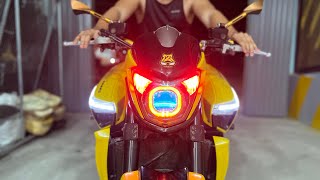 Suzuki B-King 1300cc Độ Bi Led T-Rex 2.0 70w Siêu Ánh Sáng Cực Ngầu T23Shop Cần Thơ