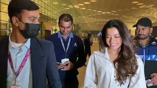 Rashmika Mandanna Spotted At Airport Departure