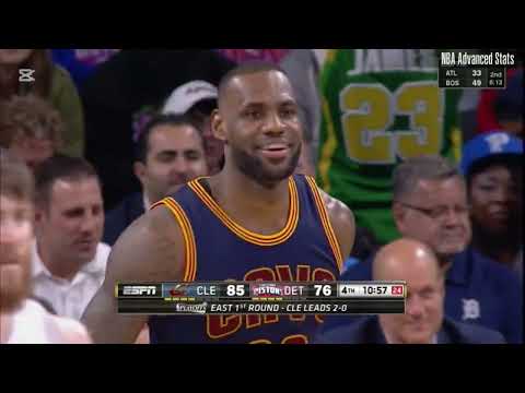 Lebron James Scoring off the Delly Pick and Roll (2016 Playoffs)