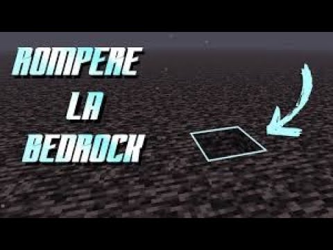 Provo a rompere la bedrock