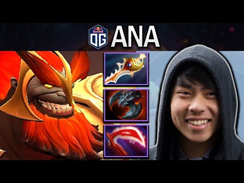 OG.ANA SMURF MARS WITH DIVINE RAPIER - DOTA 2 7.31 PRO GAMEPLAY