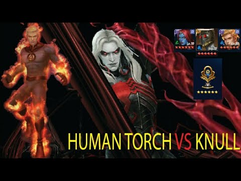 Human Torch vs Knull - MFF