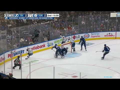 taylor raddysh highlights 2021-2022 tampa bay lightning chicago blackhawks