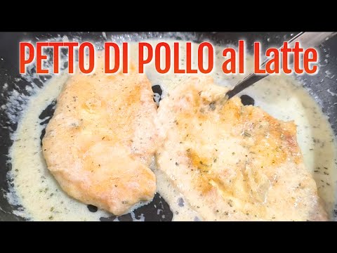 PETTO DI POLLO AL LATTE e PATATE CROCCANTI: Ricetta Facile e Gustosa!