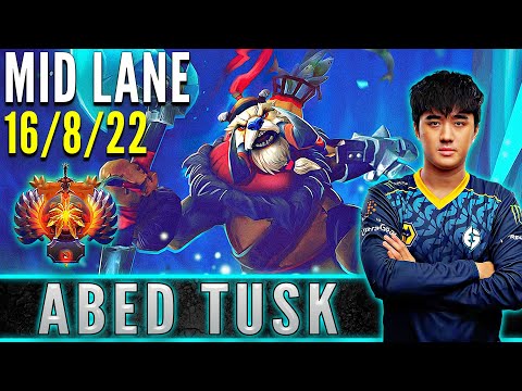 EG.Abed  [ Tusk ]  Mid Lane Pro Gameplay  [ Patch 7.32c ]  Dota 2 Full Game