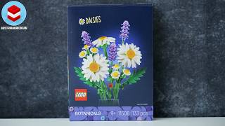 LEGO Botanicals 11508 Daisies - LEGO Speed Build Review
