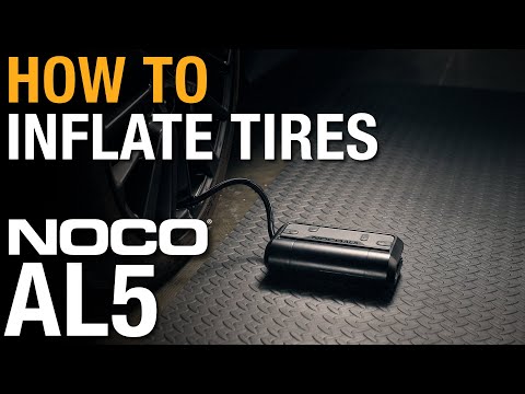 How to Inflate Tires with NOCO AL5