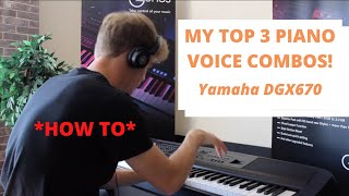 Video thumbnail for The Yamaha DGX670 - My Top 3 Piano Voice Combinations *HOW TO VIDEO* by ePianos.co.uk