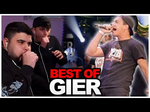 ER RAPPT ENGLISCH!! 😨 BEST OF GIER (Cypher) Reaction