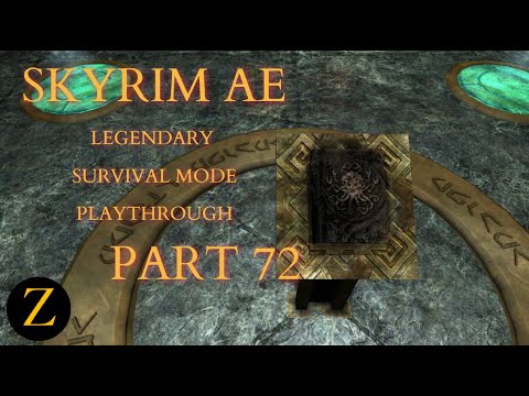 Skyrim Anniversary Edition / Legendary Difficulty Survival Mode Part 72 - All This For A Book?!