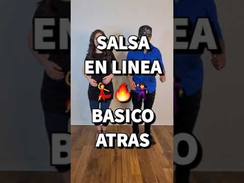 Basico De Salsa ATRAS | Salsa En Linea En Pareja | Salsa En 1