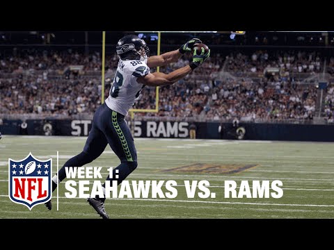 Jimmy Graham's First TD as a Seahawk | Seahawks vs. Rams | NFL
