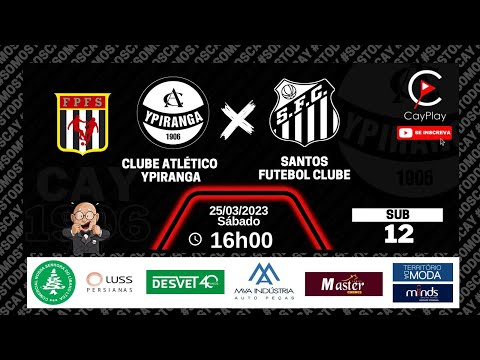 YPIRANGA x SANTOS - FUTSAL SUB 12 - PAULISTA METROPOLITANO A1 | 3ª RODADA