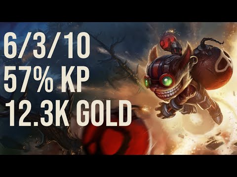 daiusduiada Ziggs Bot vs Aphelios KR 11.16 Challenger Replay