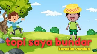 Download lagu Topi Saya Bundar | Lagu Anak-Anak Indonesia Populer | Karaoke Version No Vocal Instrumental Only mp3