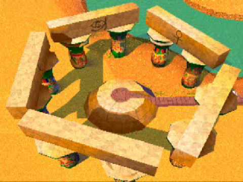 Ms. Pac-Man Maze Madness - OST- Cleopactra, Mummy Dearest, Temple of Dots.