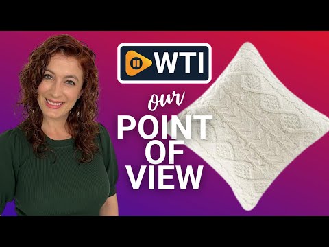 Knit Decorative Throw Pillow Cover - WTI product video review