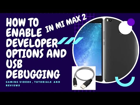 HOW TO ENABLE DEVELOPER OPTIONS | HOW TO ENABLE USB DEBUGGING IN MI MAX 2 |  TECH LITTLE TV