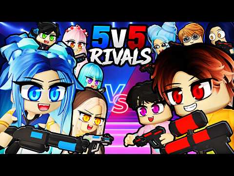 The Most CHAOTIC 5v5 in Roblox Rivals!