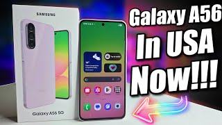 Galaxy A56 Finally Released In USA!!!
