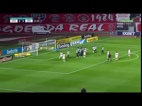 gol de Vitor Bueno contra o gremio