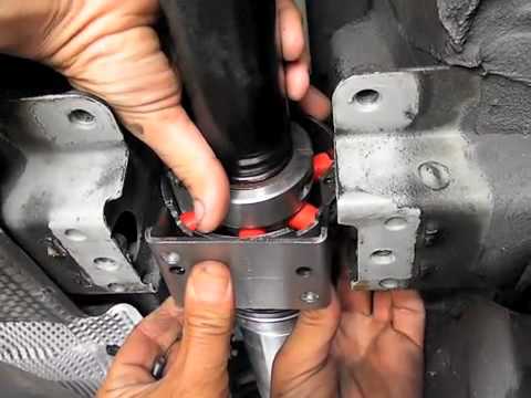 Porsche Cayenne Drive Shaft Center Support Mount Replacement