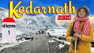 Kedarnath Yatra 2023 : Kedarnath Trek in May | Gaurikund To Kedarnath Mandir | Kedarnath Snowfall