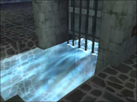 159 - Dragon Quest 8 Cut-scene - Draining the Water Tank in Pirates Cove
