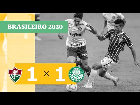 Fluminense 1 x 1 Palmeiras - Gols - 12/08 - Brasileirão 2020