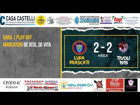 Gara 1 Play Off: LVPA Frascati - Tivoli 2 - 2 (4 -6 d.c.r.)