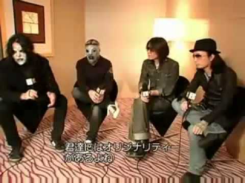 Slipknot - [MTV] Interview  Talk picture with dir en grey